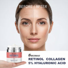 SIRUIMAO neck firming cream close-up highlighting lift potential.