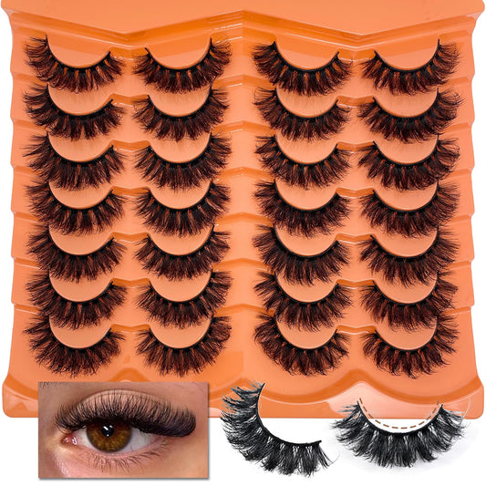 SISIYDY fluffy mink lashes wispy 3D boost dramatic volume for a glamorous look.