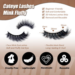 Model wearing SISIYDY lashes demonstrating effortless cat-eye appeal