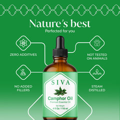 Diffuser releasing aroma with Siva Camphor Essential Oil