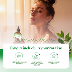 Dropper bottle of Siva Camphor Essential Oil