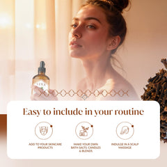 DIY blend of essential oils including SIVA Clove Bud