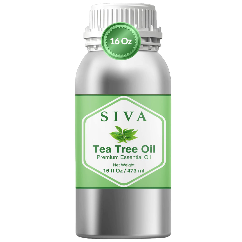 SIVA Tea Tree Oil 16 Oz bottle front view