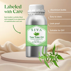 Tea tree oil used on skin for nourishment