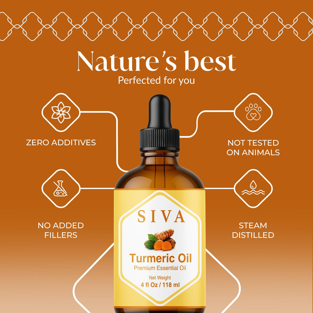 Dropper bottle for Siva Turmeric Essential Oil