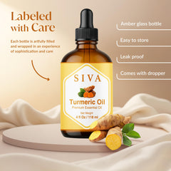 Siva Turmeric Essential Oil for skincare application