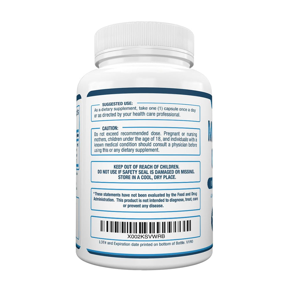 Six bioavailable forms magnesium illustration