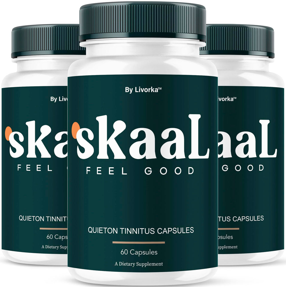 Front view of Skaal Capsules 3 Pack bottle
