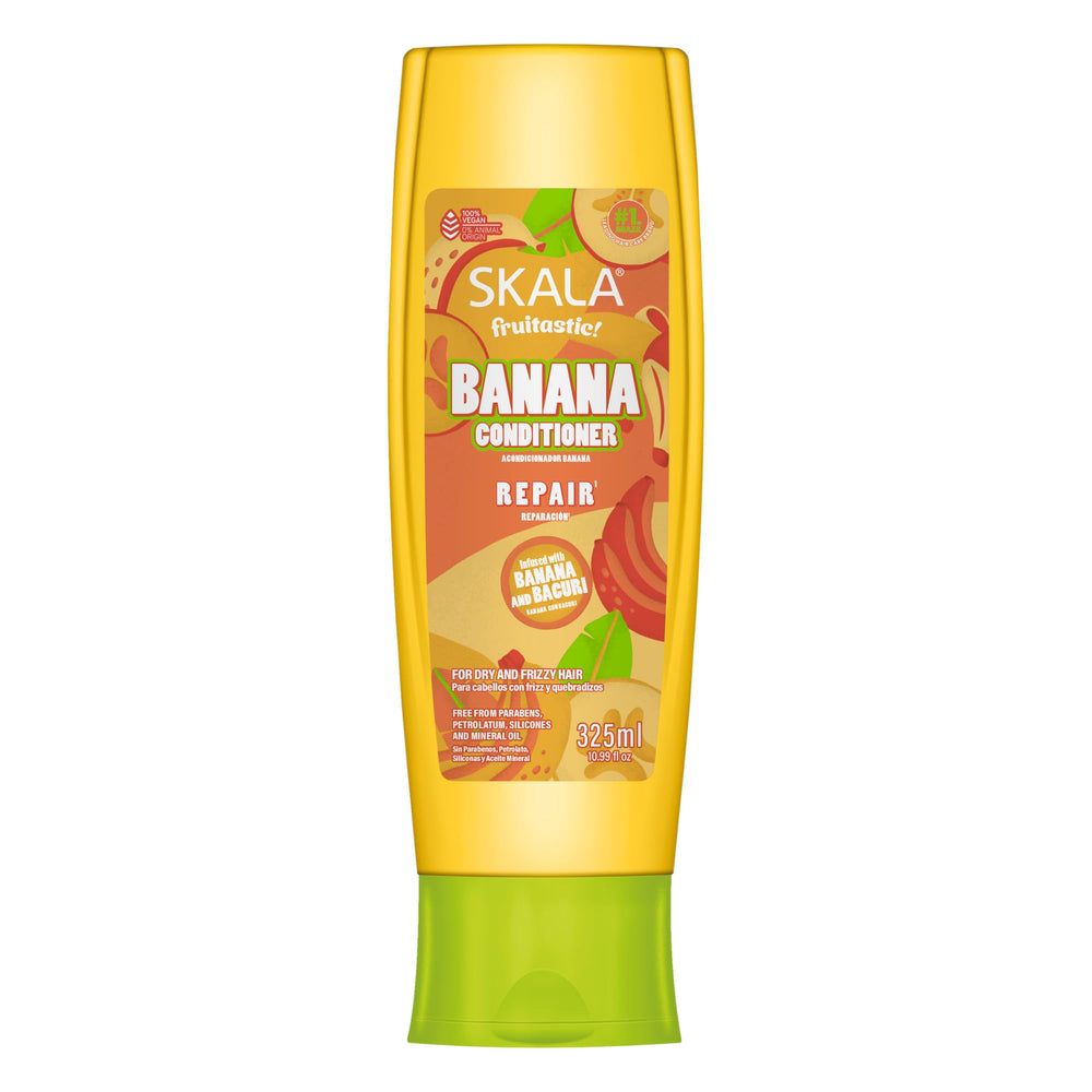 SKALA Banana Conditioner bottle for frizz control