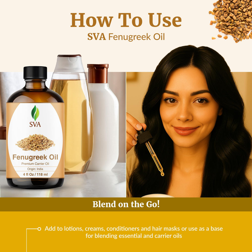 Skin care and moisturizing with fenugreek oil