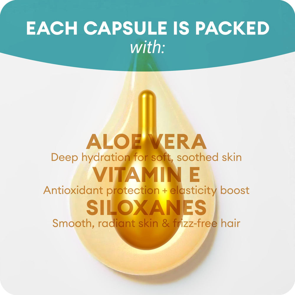 Applying topical capsule to hair roots