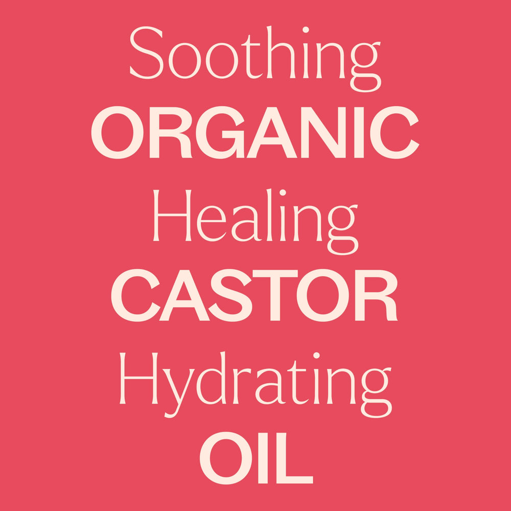 Castor oil for moisturizing dry skin