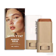 Skin Tint & Contour Stick close-up showing seamless blend for natural look