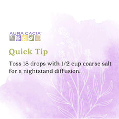 Lavender essential oil used in skincare product