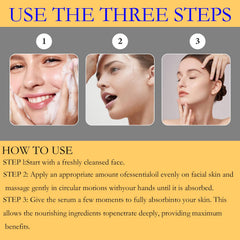 SKROSS Anti-Aging Serum glow-ready formula promotes a healthy look.