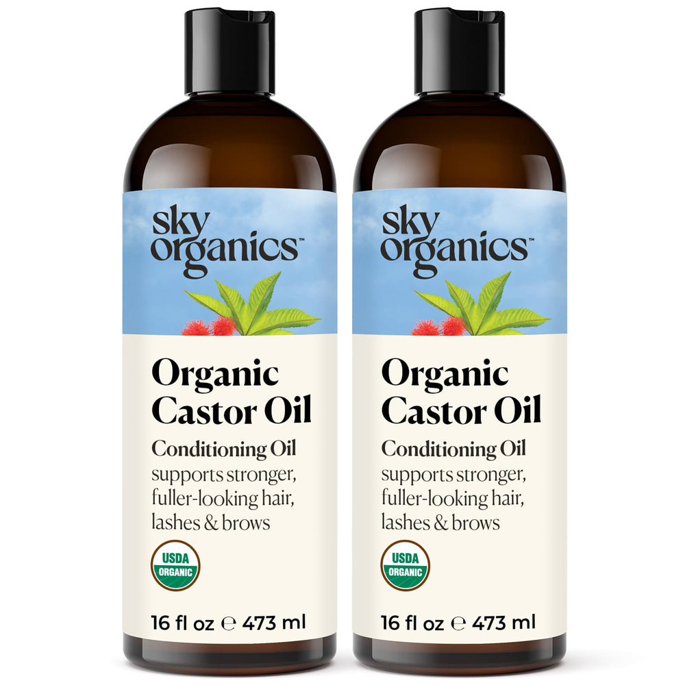 Sky Organics Organic Castor Oil 16oz 2-pack – hero image