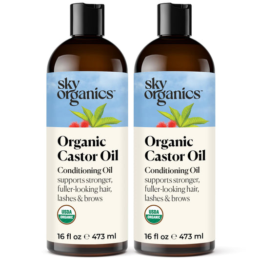 Sky Organics Organic Castor Oil 16oz 2-pack – hero image