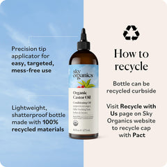 Castor oil for fuller-looking eyelashes