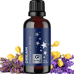 Dream Sleep essential oil blend bottle for diffuser