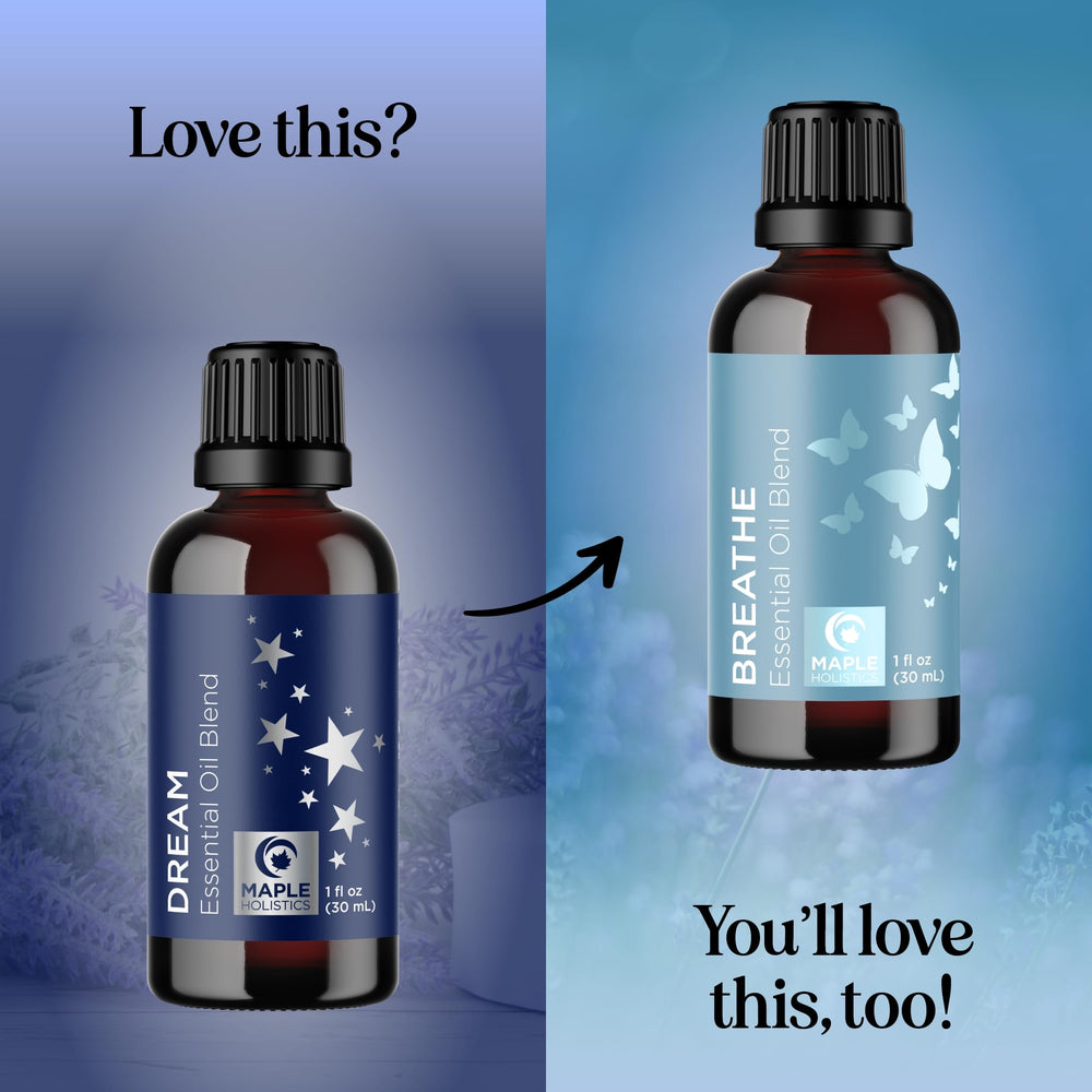 Relaxing night scene with Dream Sleep diffuser oils