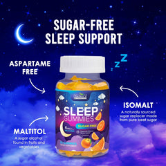 Packaging of Sleep Gummies 6mg – 60 gummies