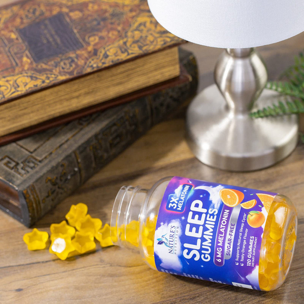 Spanish packaging variation image for sleep gummies