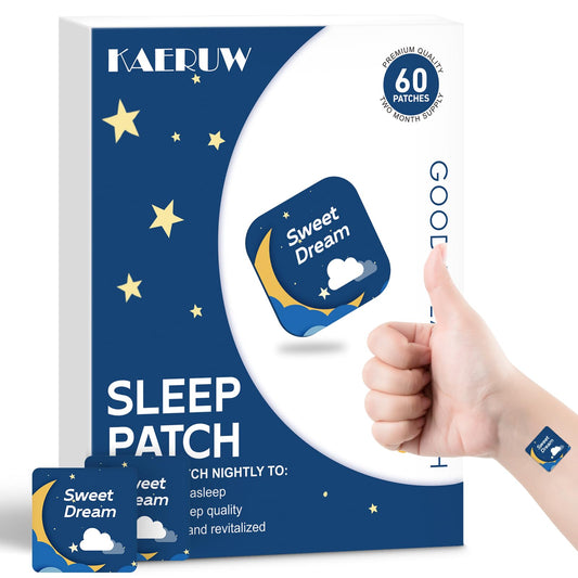 Box of Sleep Patches for Adults - Extra Strength Sleep Support, 60 patches