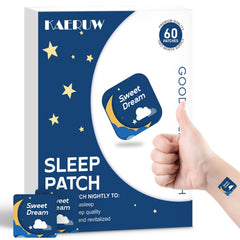 Box of Sleep Patches for Adults - Extra Strength Sleep Support, 60 patches