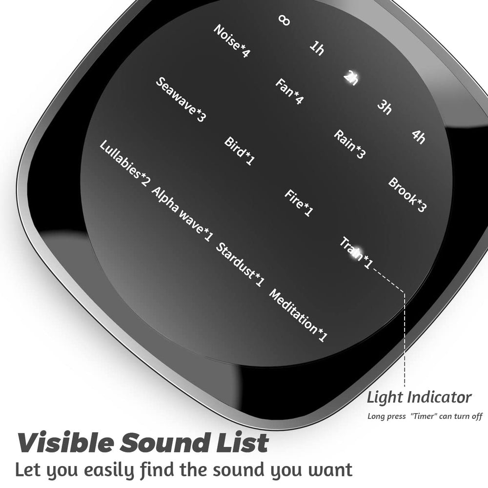 Sleepbox-memory-function-display recalls last settings for effortless daily use.
