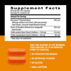 Botanical blend graphic representing metabolism support