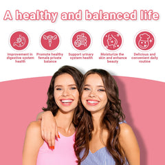 Packaging for Slippery Kitty Gummies highlighting feminine balance probiotics