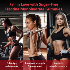 Lifestyle image of gummies used in gym workout