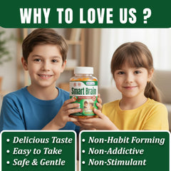 Gluten-free, non-stimulant focus gummies