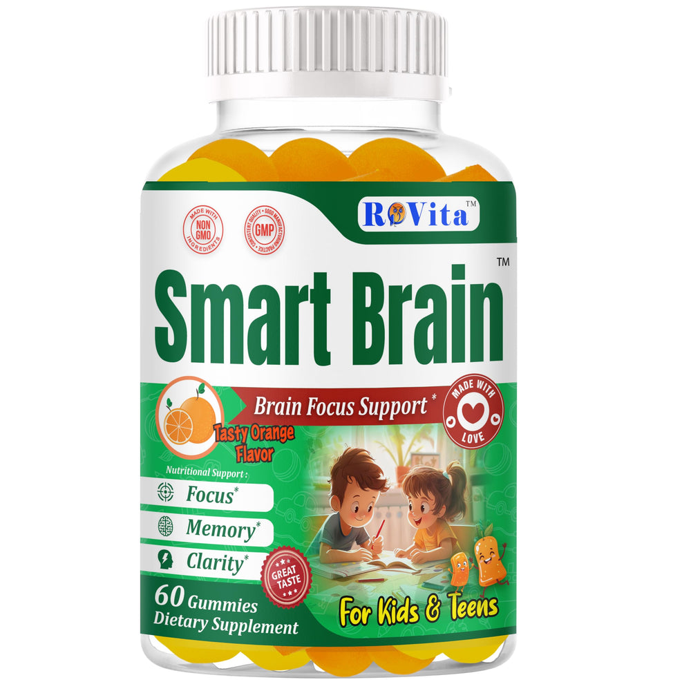 Hero image for Smart Brain Focus Gummies for kids and teens