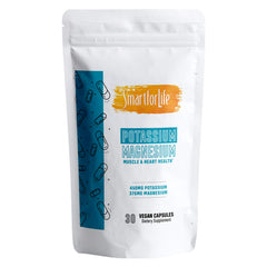 SMART FOR LIFE Potassium Magnesium Supplement bottle label