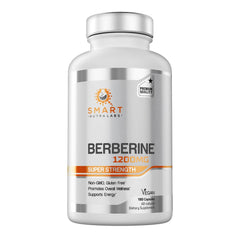 Berberine HCL 1200mg vegan capsules close-up