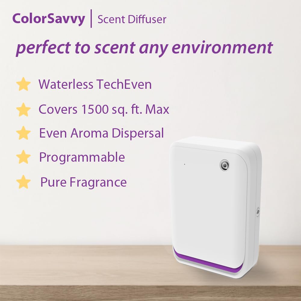 Desktop placement of Smart Scent Air Machine