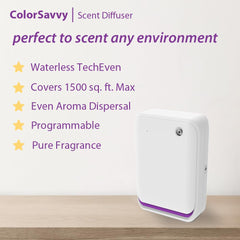 Desktop placement of Smart Scent Air Machine