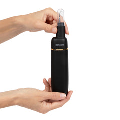 Attachment tip water cooling feature ensuring safe cleaning