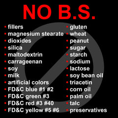 Product packaging and bottle on a white background