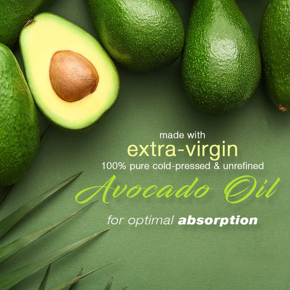 Smarter D3 bottle next to avocado oil bottle