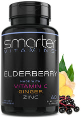 Smarter Elderberry Capsules bottle - front view