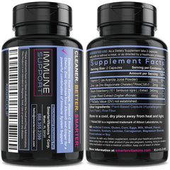 Ingredients: elderberry, vitamin C, ginger & zinc