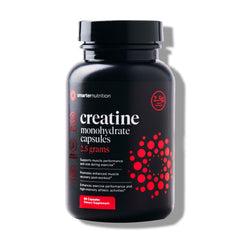 Bottle of SMARTERNUTRITION Creatine Monohydrate Pills 60-count
