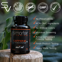 SmarterVitamins third-party tested seal ensures quality.