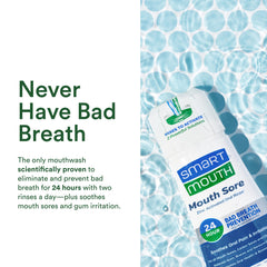 Two SmartMouth Mouth Sore bottles in a 2-pack