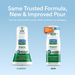 SmartMouth Original Activated Mouthwash 3-pack – back view