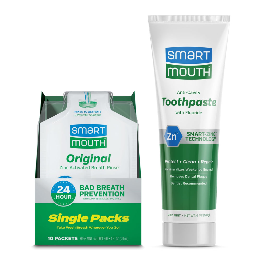 SmartMouth Original Activated Mouthwash single-pack front box