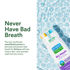 SmartMouth dry mouth mints and mouthwash package assembled
