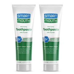 SmartMouth Premium Zinc Ion Toothpaste 6 oz 2-pack front view